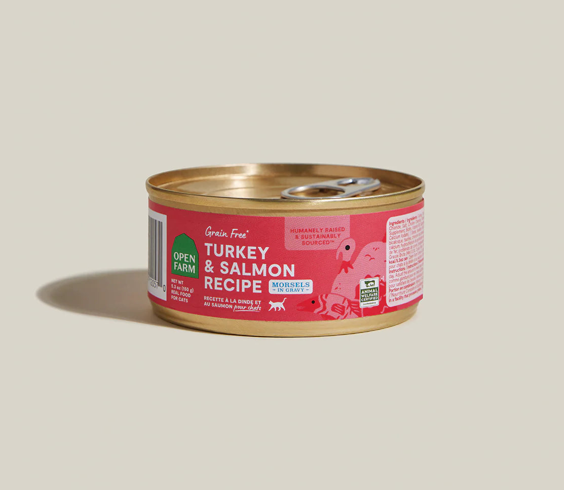 Open Farm Turkey & Salmon Morsels Wet Cat Food
