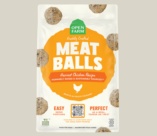 Open Farm Meatballs Frozen: Chicken