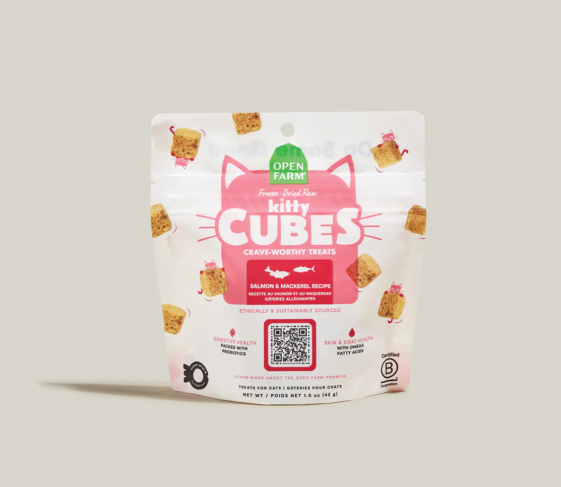 Open Farm Kitty Cubes | Salmon & Mackerel