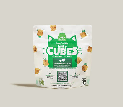 Open Farm Kitty Cubes | Chicken & Turkey