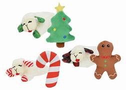Lamb Chop Cat Toy Holiday
