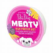 Tiki Dog Meaty Chicken & Salmon Wet Food