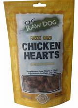 OC Raw Freeze Dried Chicken Hearts