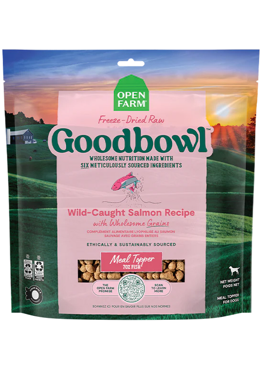 Open Farm Freeze Dried good bowl: Salmon
