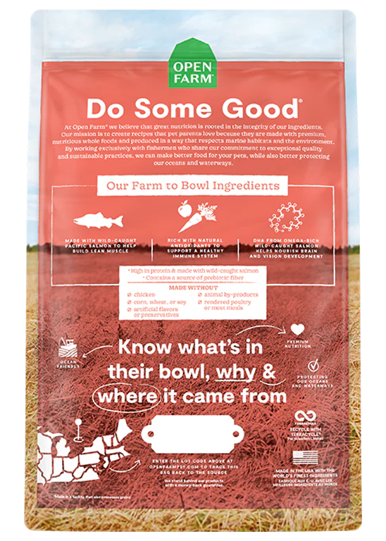 Open Farm Puppy Grain Free Dry Food: Salmon