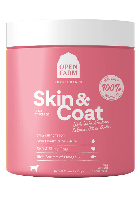 Open Farm Skin & Coat Supplement For Dogs