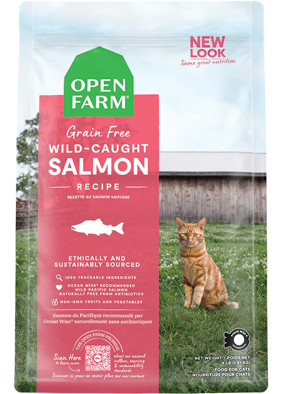 Open Farm Cat Grain Free Dry Food: Salmon