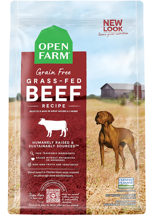 Open Farm Dry Grain Free Dog Food: Beef