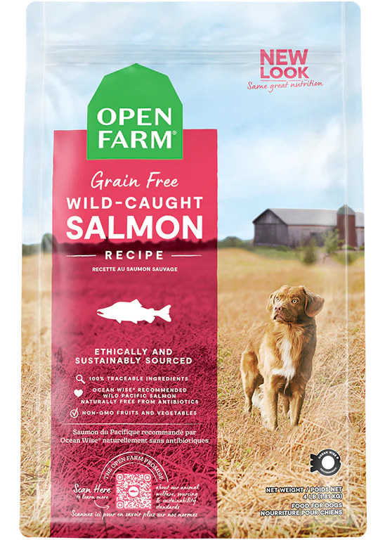 Open Farm Dry Grain Free Dog Food: Salmon