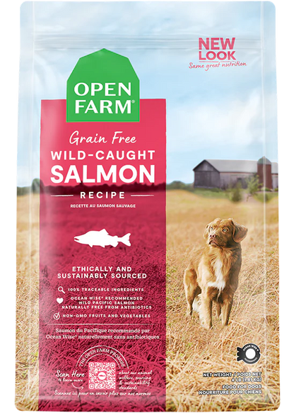 Open Farm Dry Grain Free Dog Food: Salmon