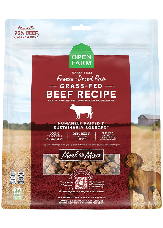 Open Farm Freeze Dried Raw