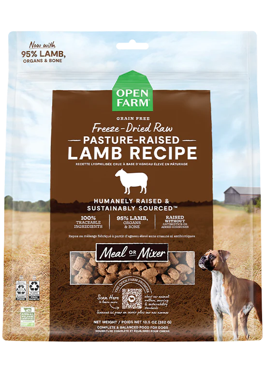 Open Farm Freeze Dried Raw