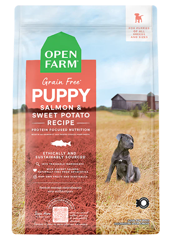 Open Farm Puppy Grain Free Dry Food: Salmon