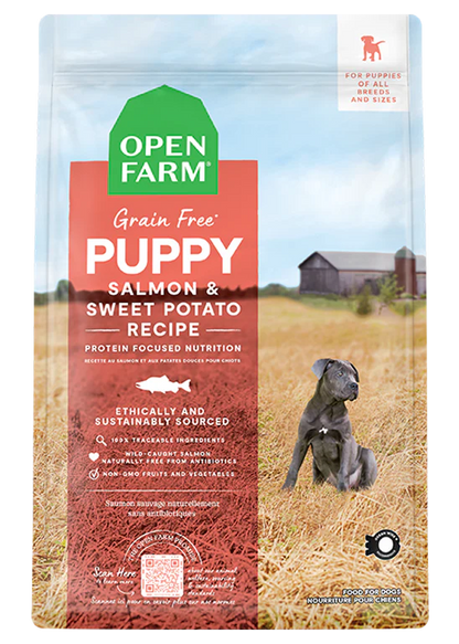 Open Farm Puppy Grain Free Dry Food: Salmon