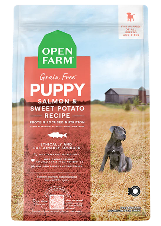 Open Farm Puppy Grain Free Dry Food: Salmon