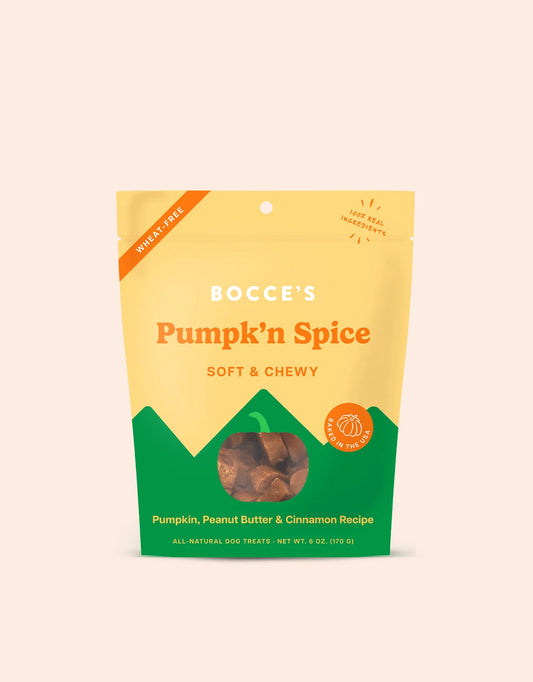 Bocce's Pumpkin Spice Soft & Chewy Treats