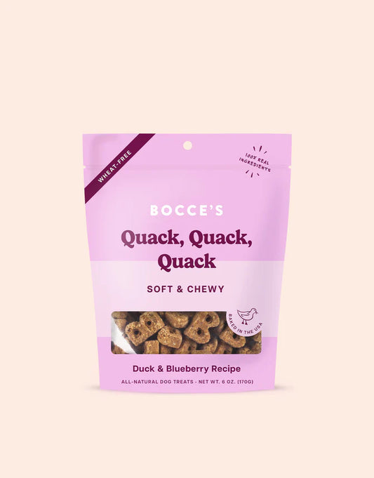 Bocce's Quack Quack Soft & Chewy Treats