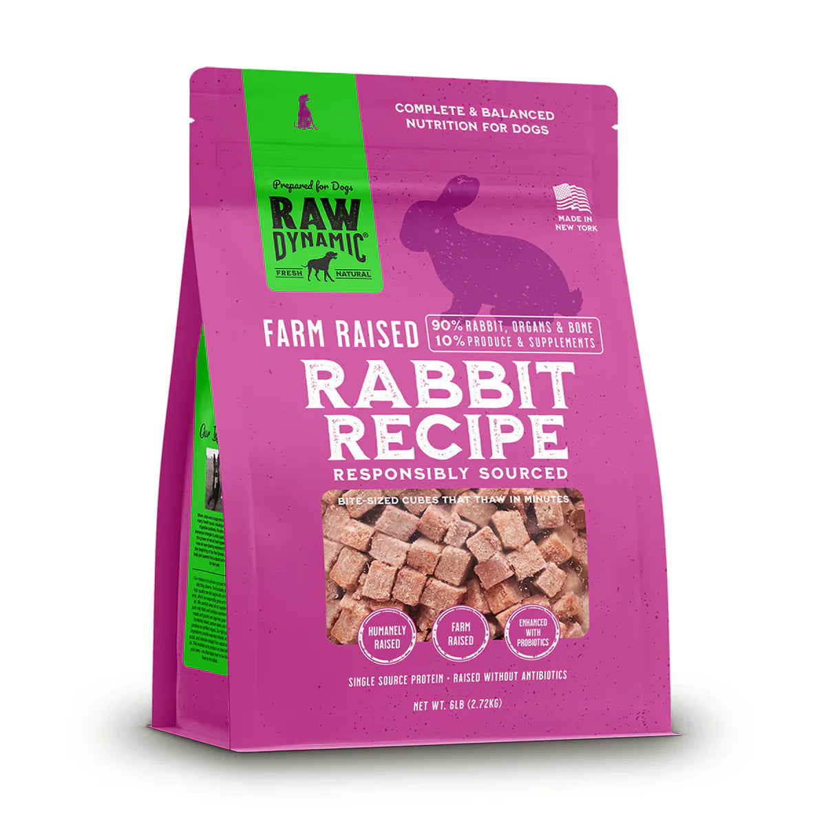 Raw Dynamic Raw Dog Food 3lb