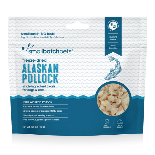 Small Batch Freeze-Dried Alaskan Pollock Treats