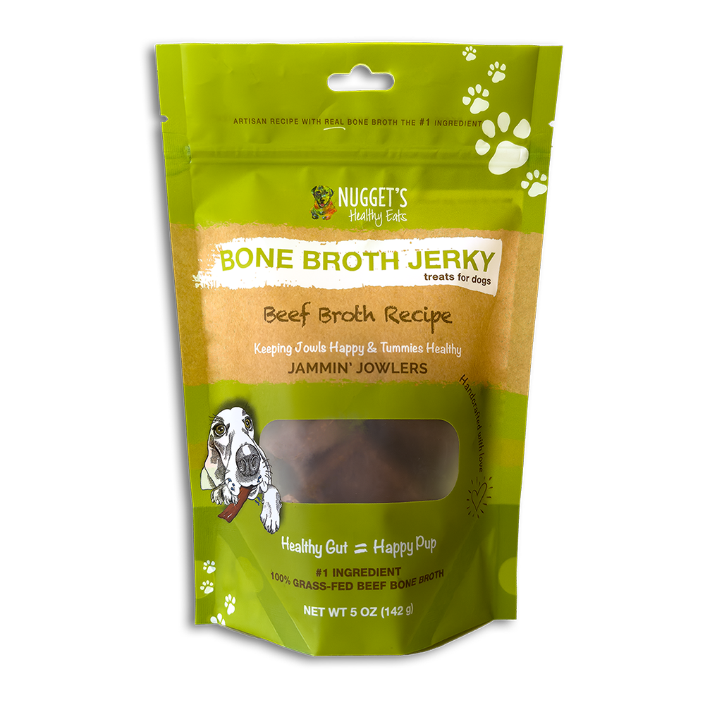 Nuggets Bone Broth Jerky: Beef