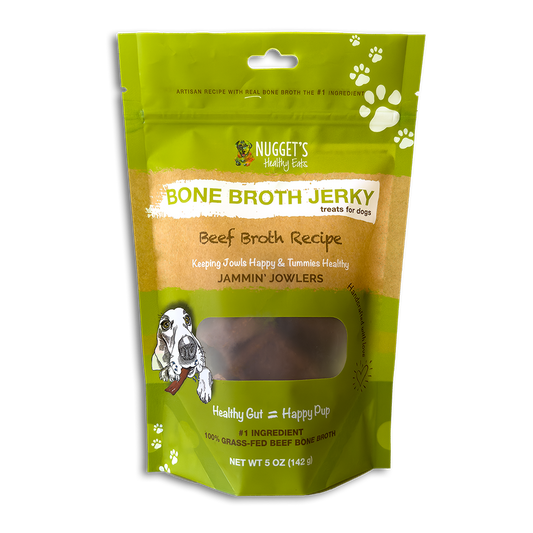 Nuggets Bone Broth Jerky: Beef