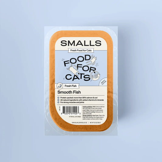 Smalls Cat Raw Food Smooth Fish: 5 oz