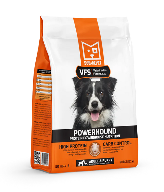 SquarePet PowerHound Turkey & Chicken Dog Food 4.4lb