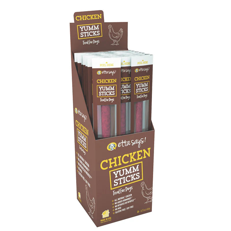 Etta Says! Chicken Yumm Sticks Dog Chew