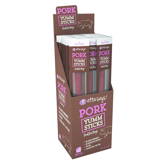 Etta Says! Pork Yumm Sticks Dog Chew