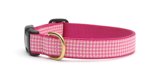 Up Country Pink Ginghams Collar