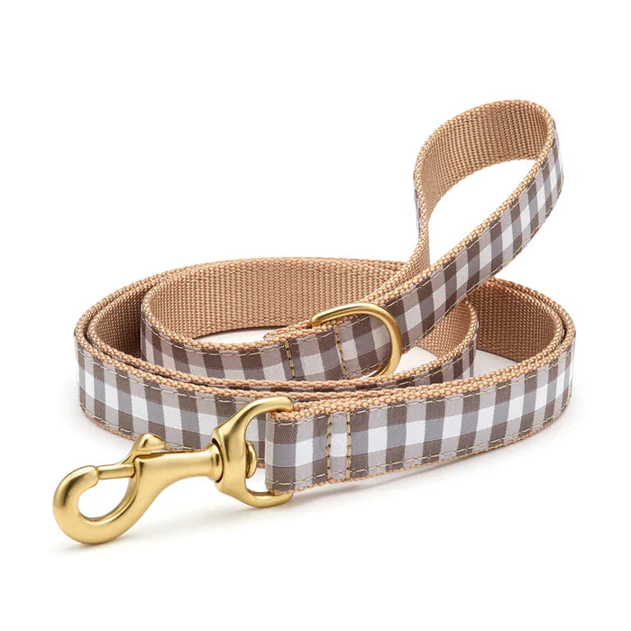 Up Country 5' Gray Buffalo Check Lead