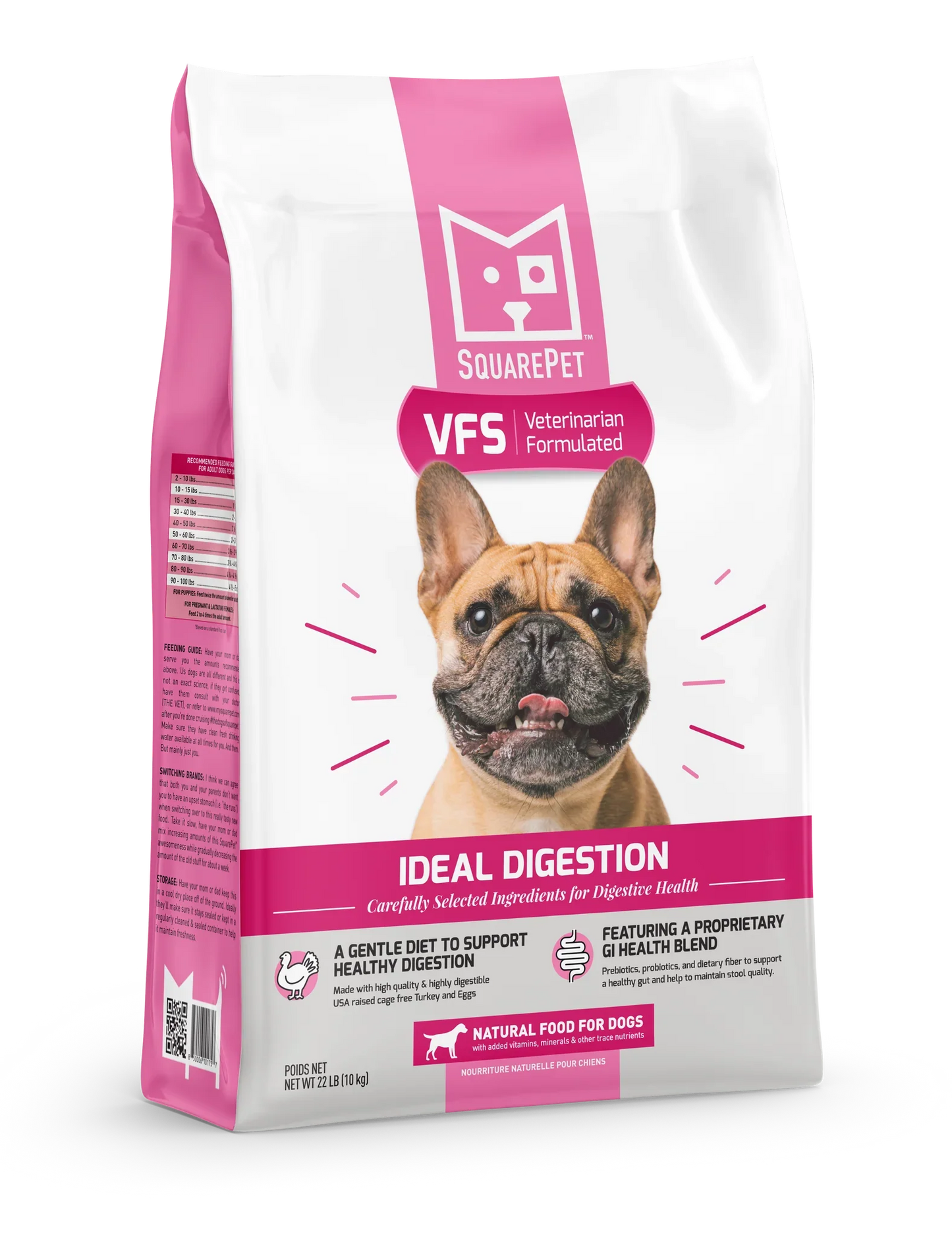 SquarePet VFS® Ideal Digestion Dog Food 4lb