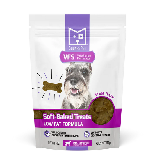 SquarePet Low Fat Baked Dog Treat 6oz