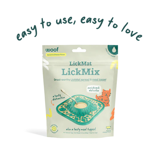 Woof LickMix: Bacon & Cheese