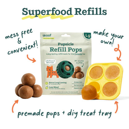 Woof Dog Pupsicle: Blue