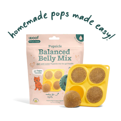 Woof Pupscicle Mix: Balanced Belly