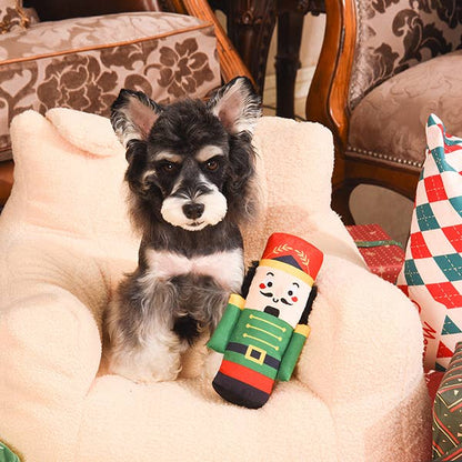 HugSmart Pet - Happy Woofmas | Nutcracker - Dog Plush Toy