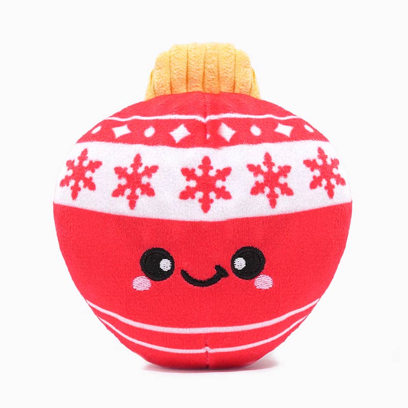 HugSmart Pet - Happy Woofmas | Ornament - Dog Ball Toy