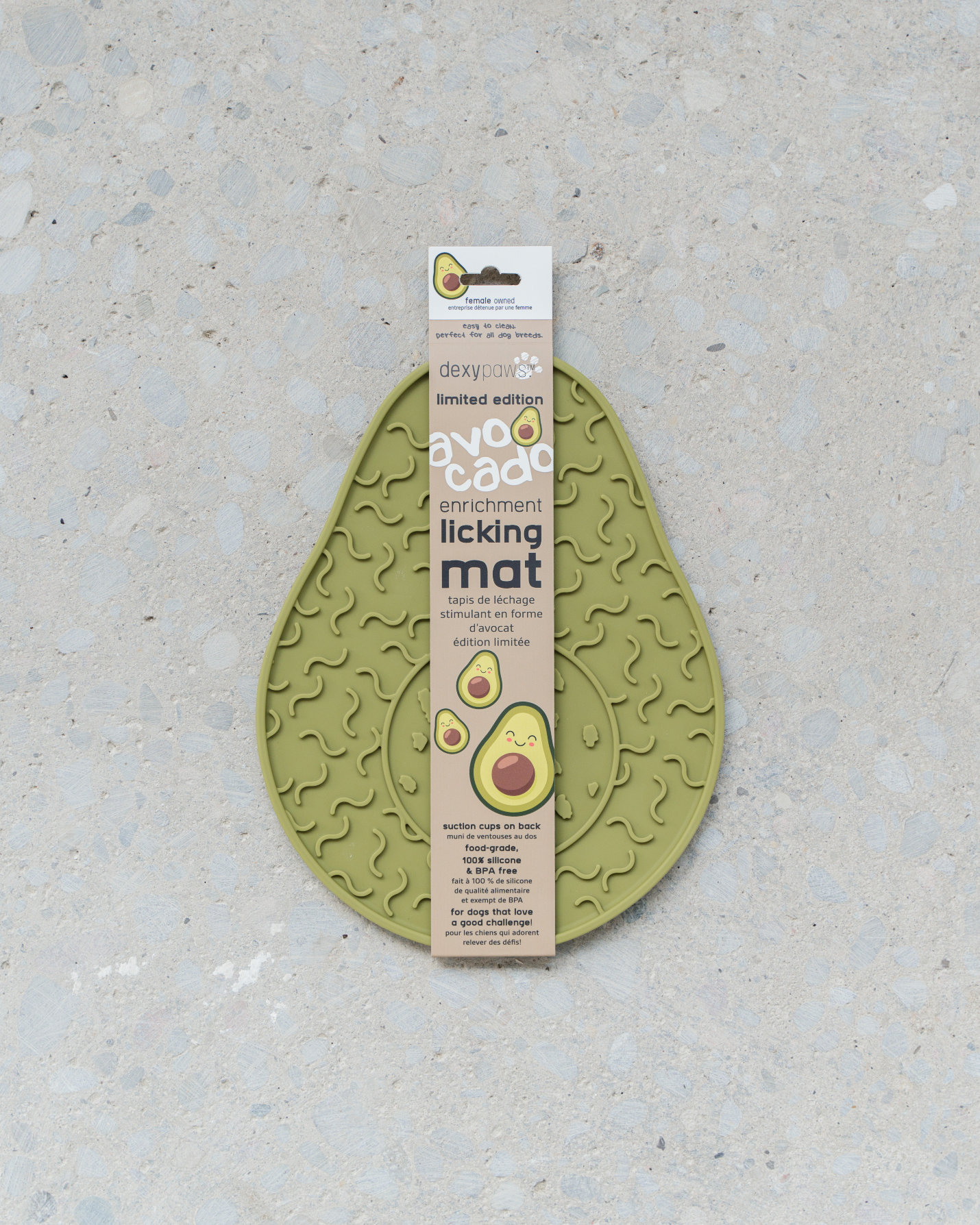 Avocado Lick Mat