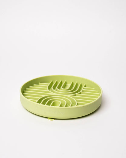 Slow Feeder for Dog Food, Lick Mat: Green