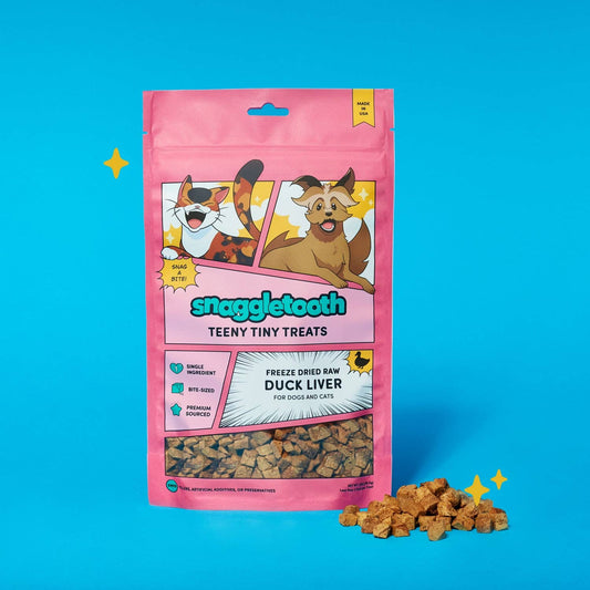Snaggletooth Duck Liver - Dog Treats