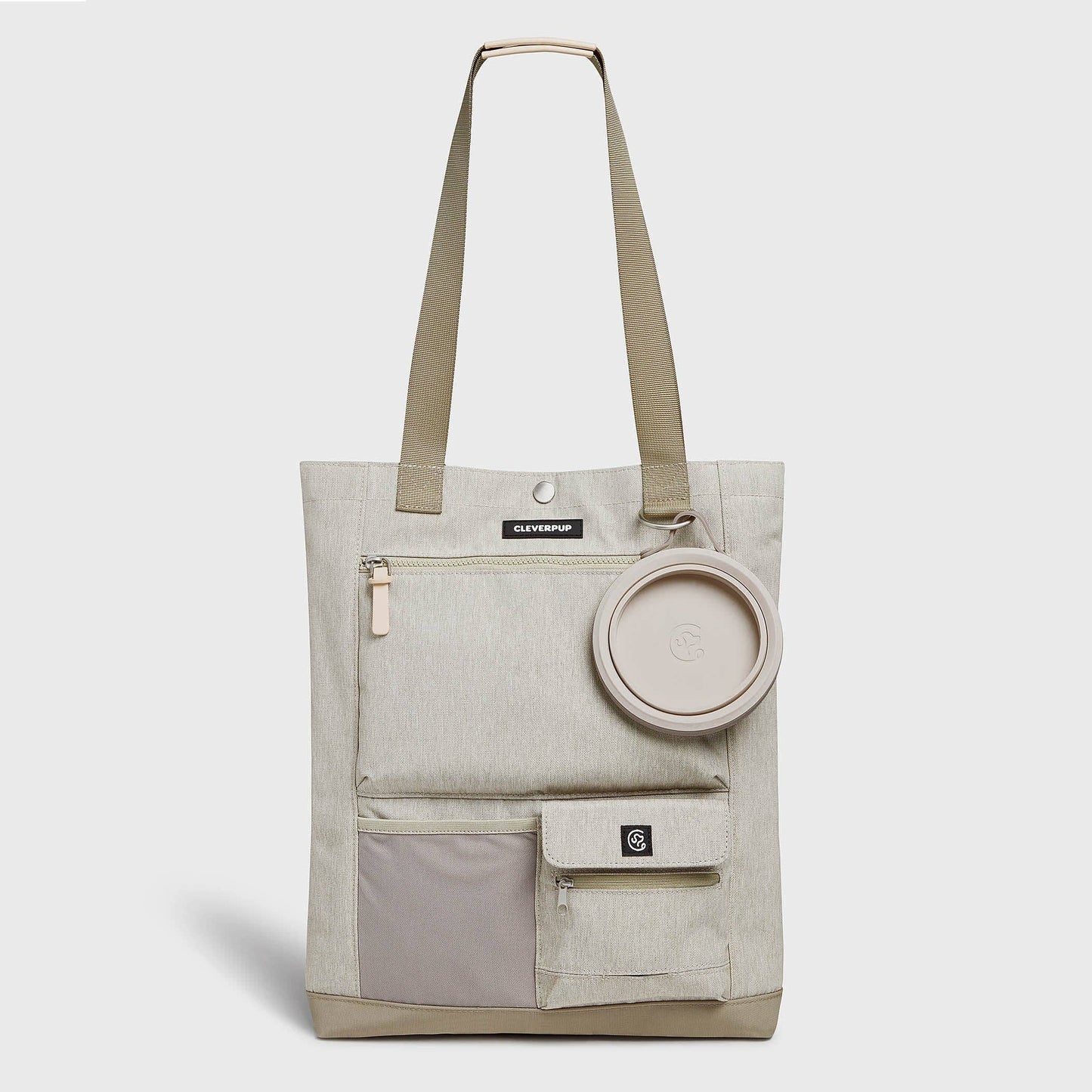 Park Pack Dog Gear Tote:Travel Bowl, Treat Pouch, Toy Pocket: Check