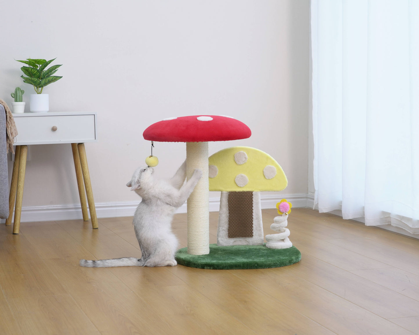 Cat Tree Magical Mushroom Cat Perch