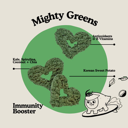 Gogoma Spirulina + Coconut Whole Food Dog Treat for Immunity