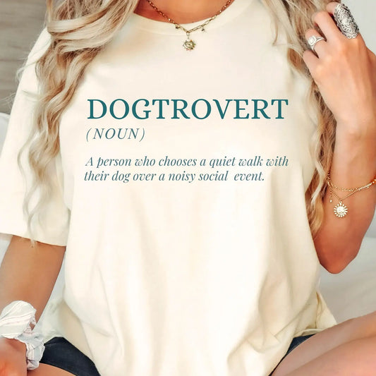 Dogtrovert Definition T-Shirt