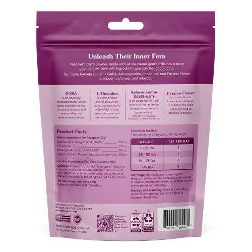 Fera Pets Calm Goat Milk Topper