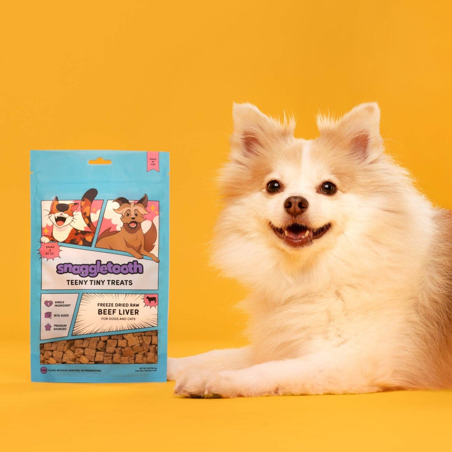 Snaggletooth Beef Liver - Dog Treats