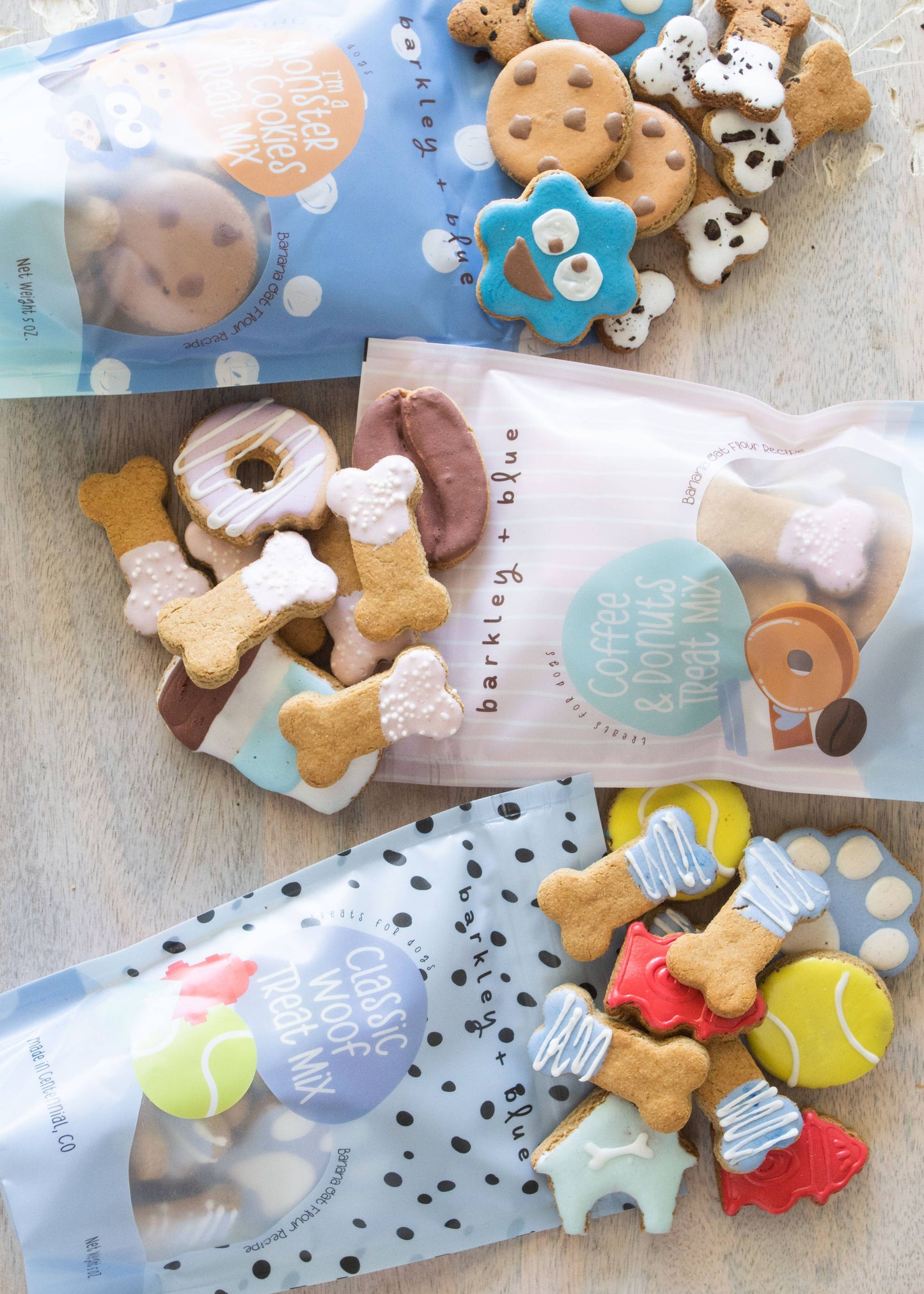 Barkley & Blue I'm A Monster for Cookies Dog Treat