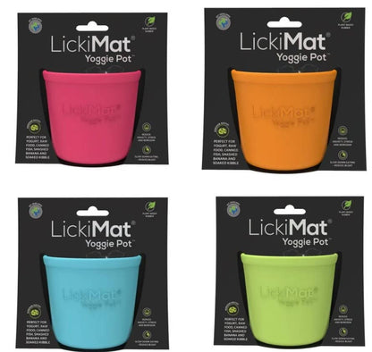 LickiMat Yoggie Pot: Turquoise