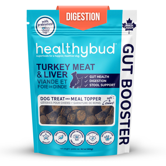 Healthybud's Functional Turkey Dog Treats: 4.6oz
